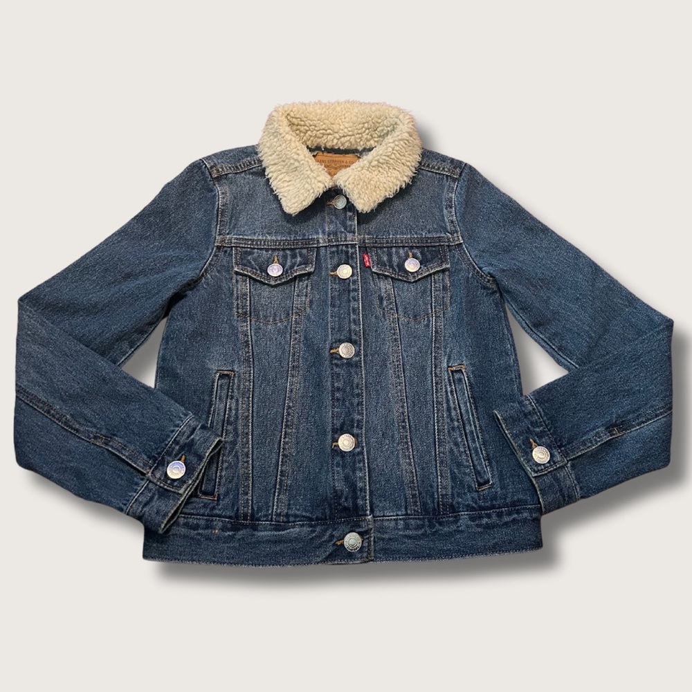 Kids Levi’s Sherpa Trucker Jacket